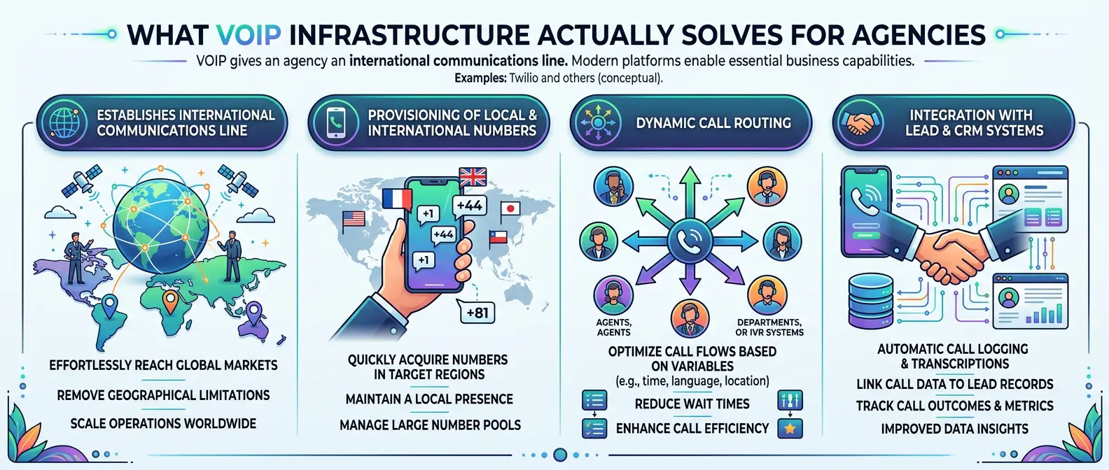 What VOIP Infrastructure Actually Solves